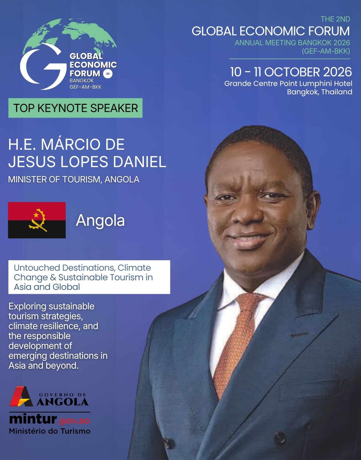 H.E. Márcio de Jesus Lopes Daniel