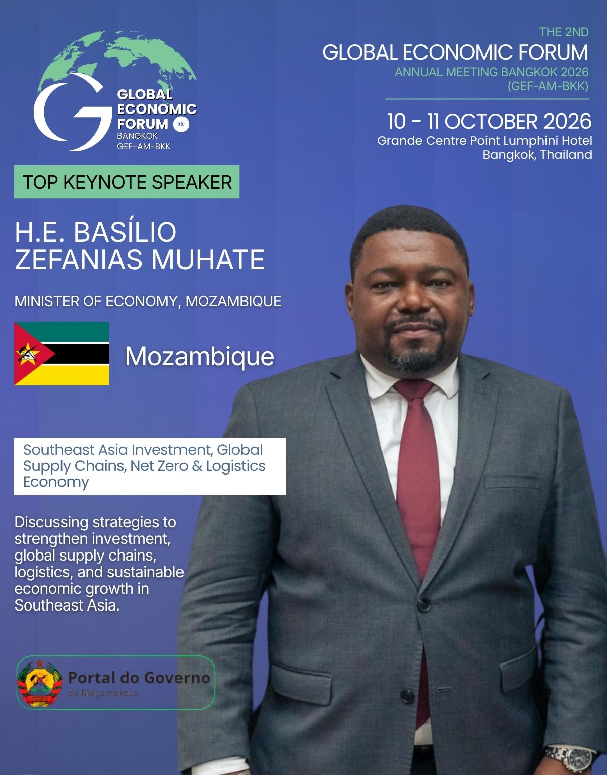 H.E. Basílio Zefanias Muhate
