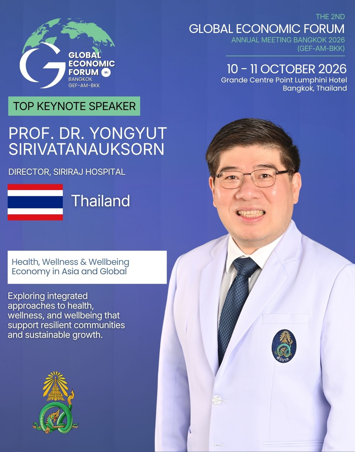 Prof. Dr. Yongyut Sirivatanauksorn
